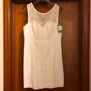 Lilly Pulitzer White Sophia Shift Dress